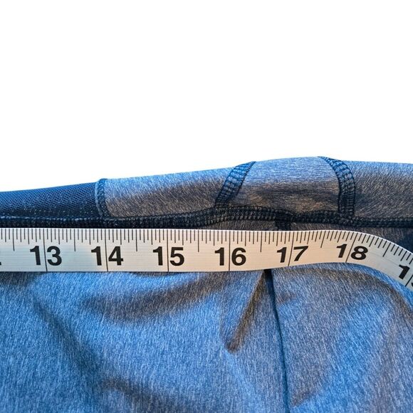 Lululemon Training Tough Crop 17" - Heathered Blue - Picture 10 of 12